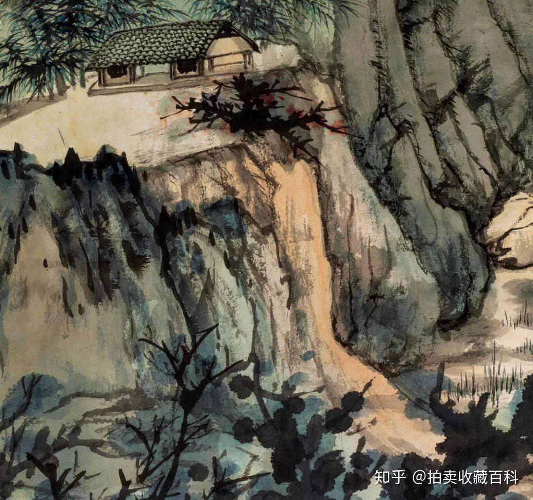 山水钜构：张大千寄赠亲朋作品欣赏- 知乎