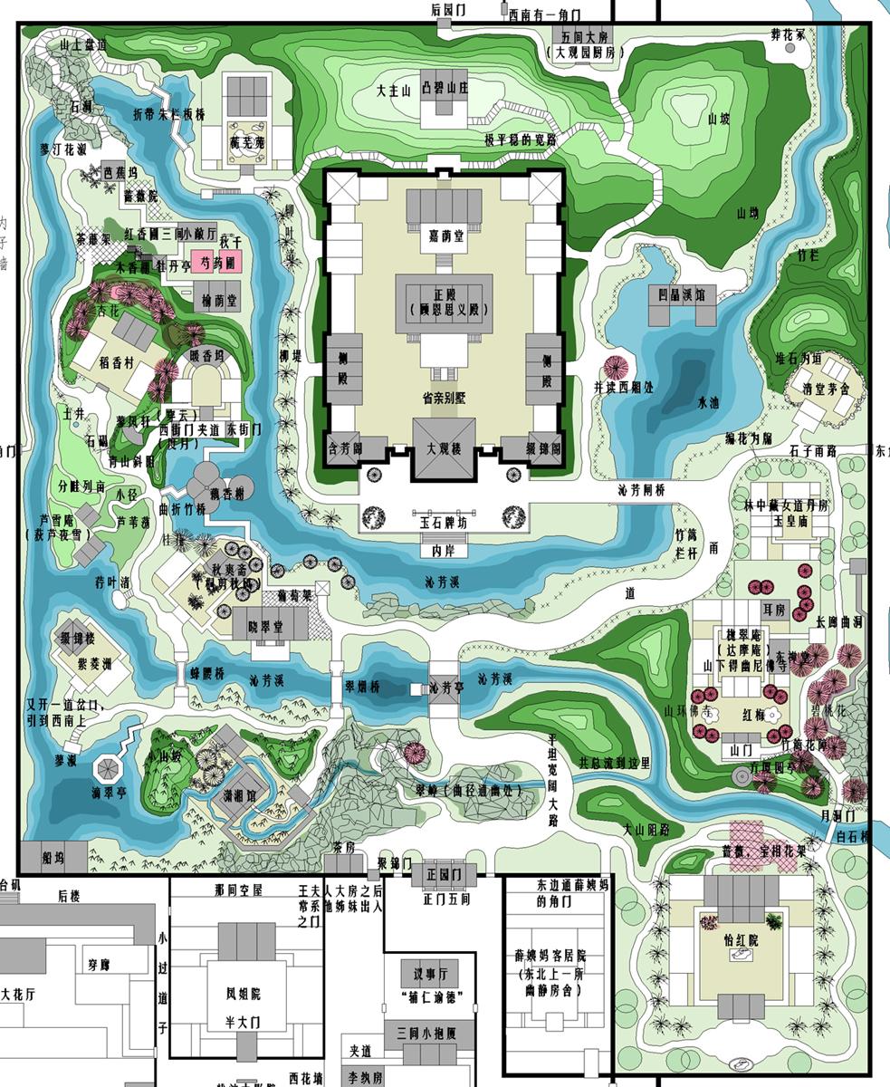 上海大观园和北京大观园哪个更接近原著