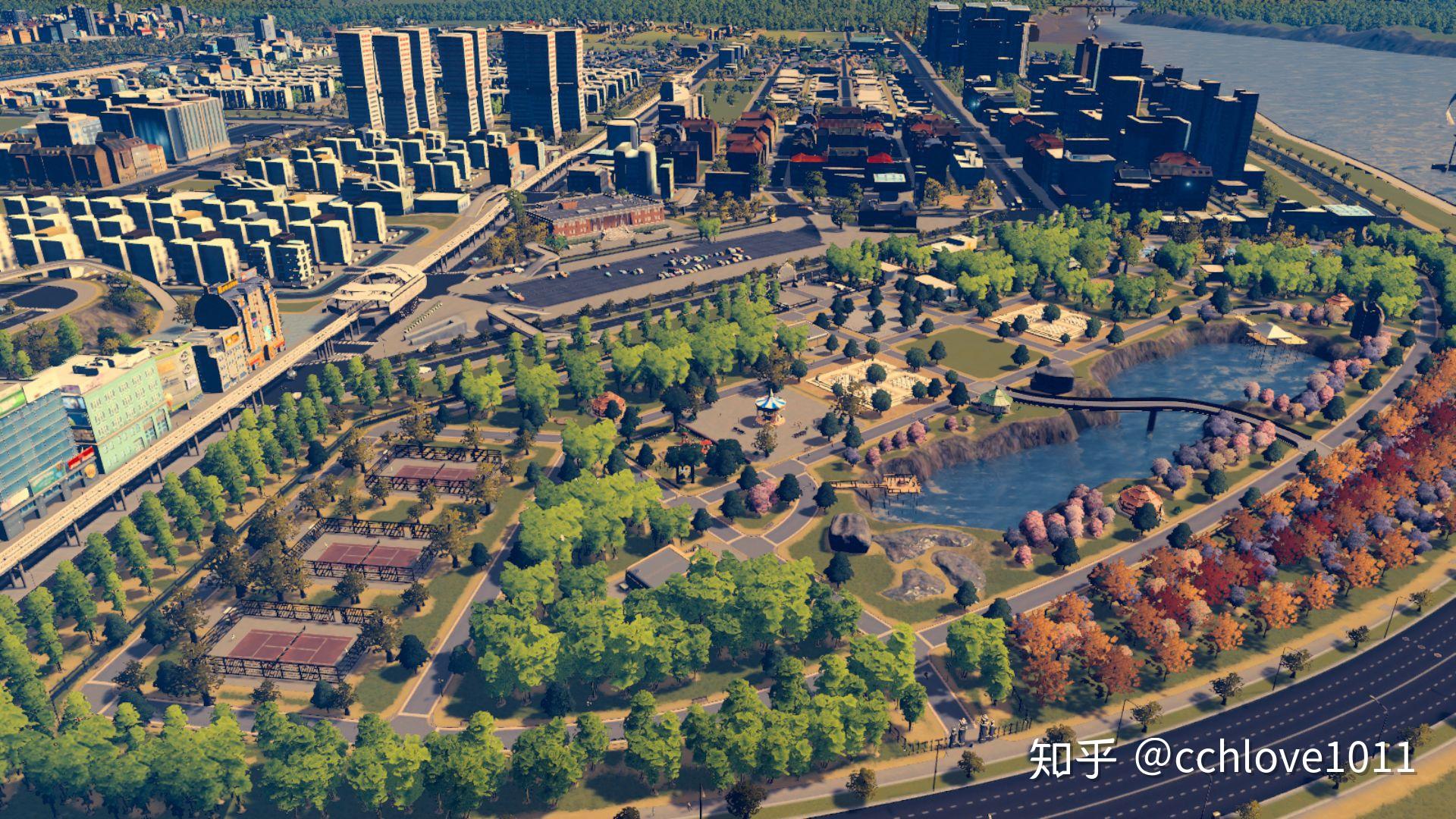 你最喜欢游戏城市天际线中哪张截图