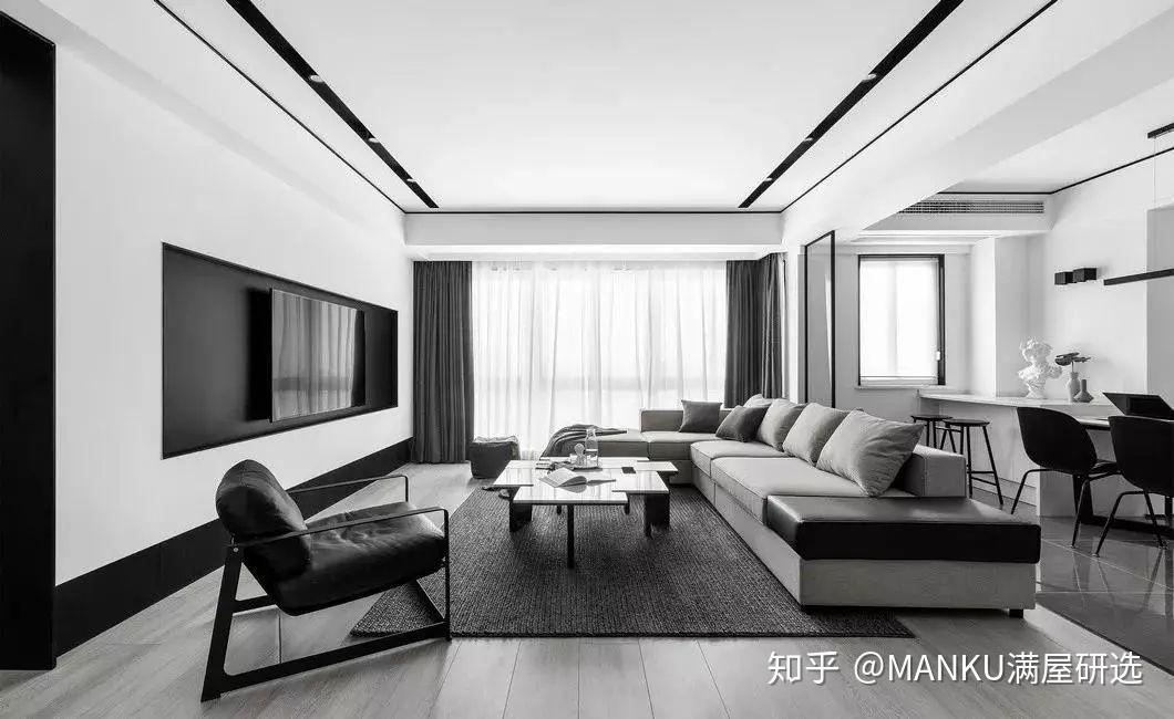 满屋研选 | 别轻易尝试黑白灰,怕你被美的不想出门 - 知乎