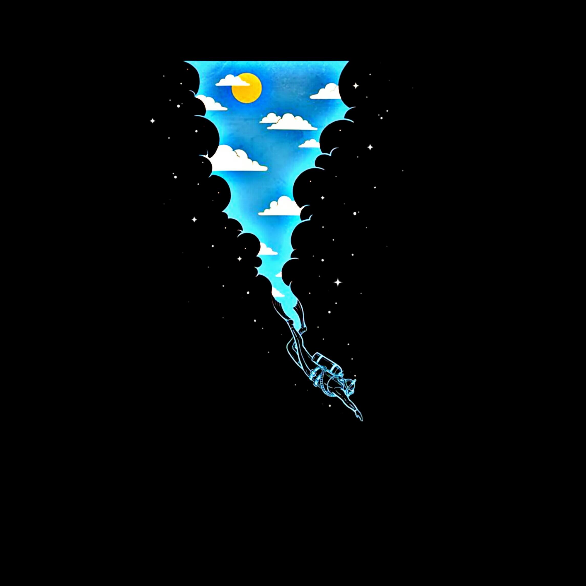 有没有与朋友圈背景图成套的头像(黑色)? - 知乎