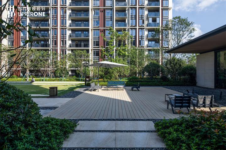 济南旭辉银盛泰星瀚城实景图当代景观规划