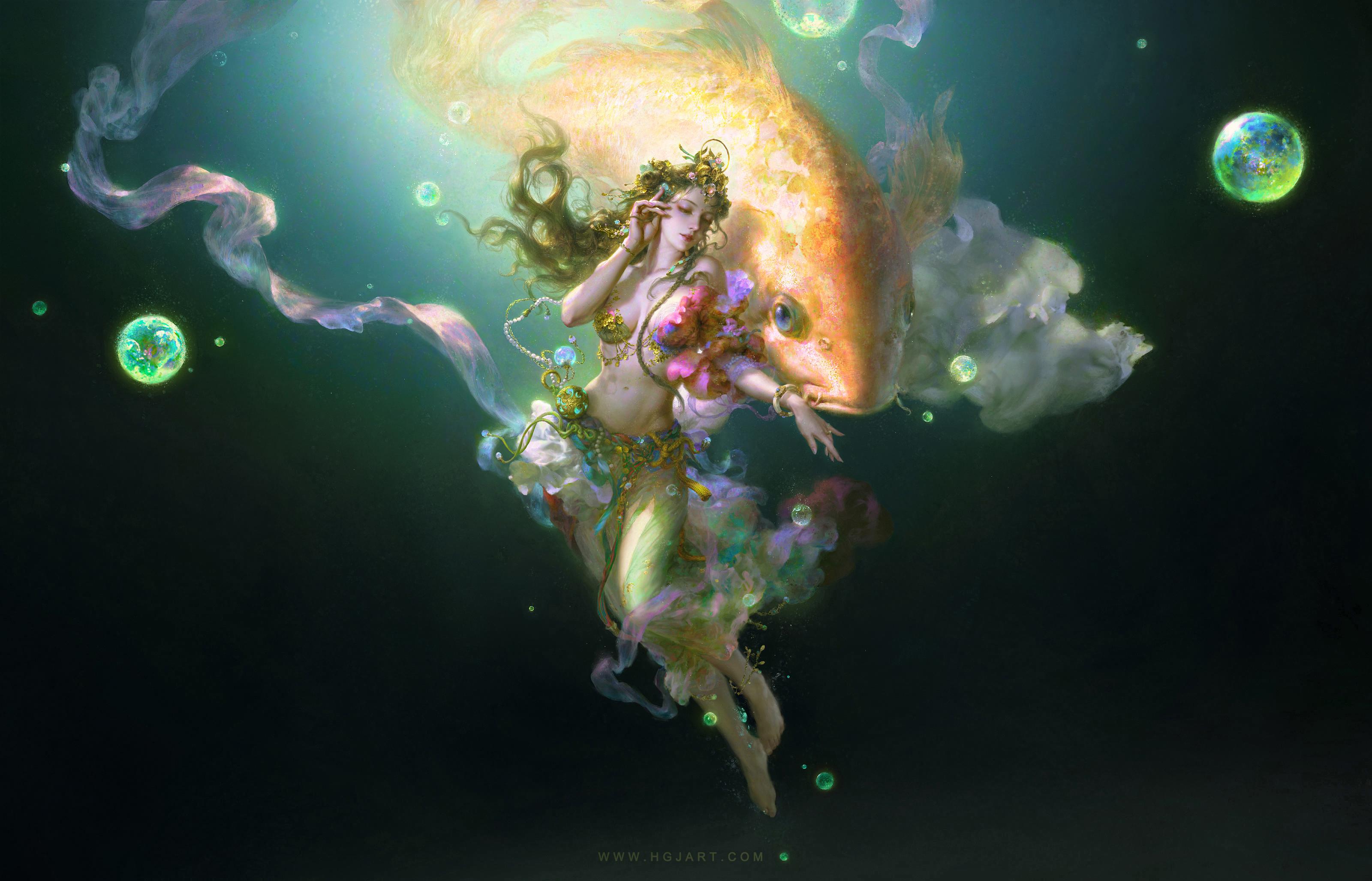 为什么像黄光剑阮佳xision这种真正有水平的画师在大众