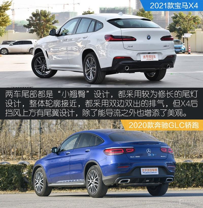 请问大家奔驰glc和宝马x4各方面谁能给比较比较