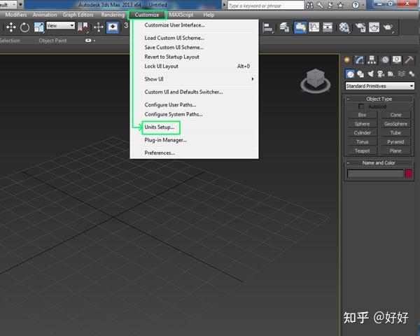 详细图文教程:如何在 3DS Max 中设置尺寸单位和使用刻度工具 - 知乎