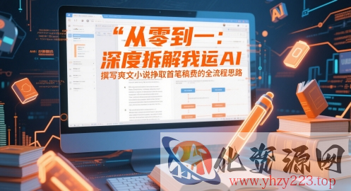 从零到一：深度拆解我运用AI撰写爽文小说挣取首笔稿费的全流程思路