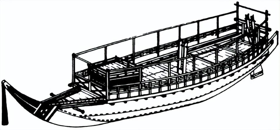 日本战国时代的船都有帆吧为啥看电影玩游戏里面的安宅船关船都没帆大