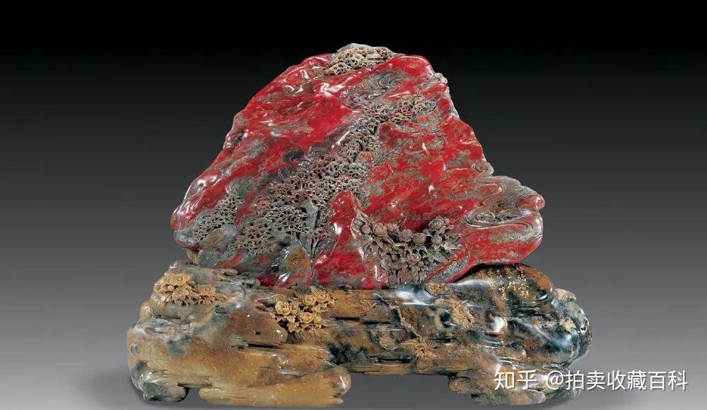 鸡血石价格？红如牛血，色若宝石，文人之爱，史上拍卖价格最高的30大 