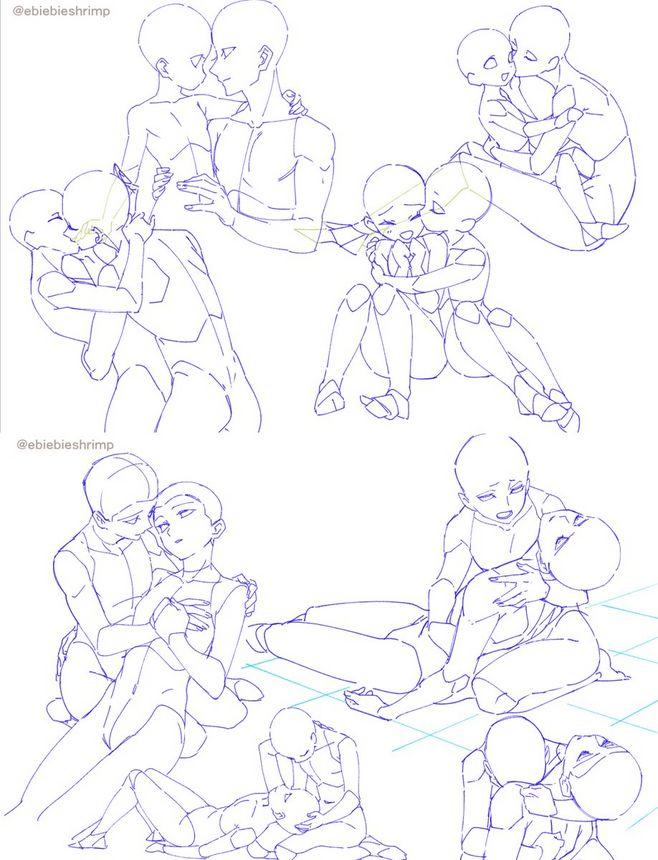 插画中有哪些令人惊艳的双人姿势或构图