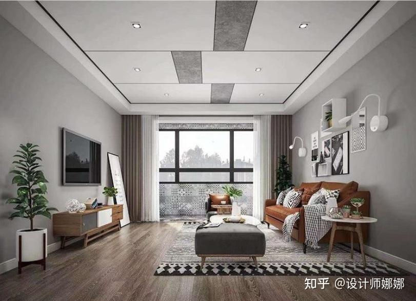 最流行不过时的客厅吊顶,你知道有几种吗? - 知乎