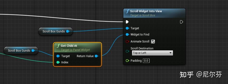Unreal Engine UMG UScrollBox （滚动条） - 知乎