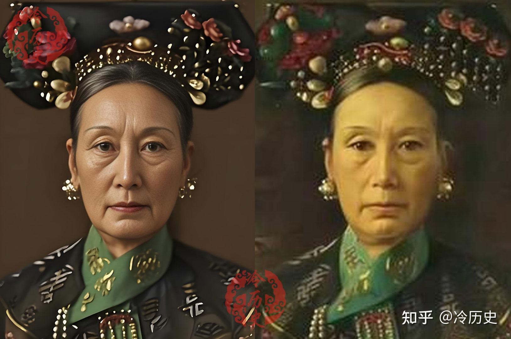 AI还原慈禧太后9幅画像,你觉得哪个最像? - 知乎