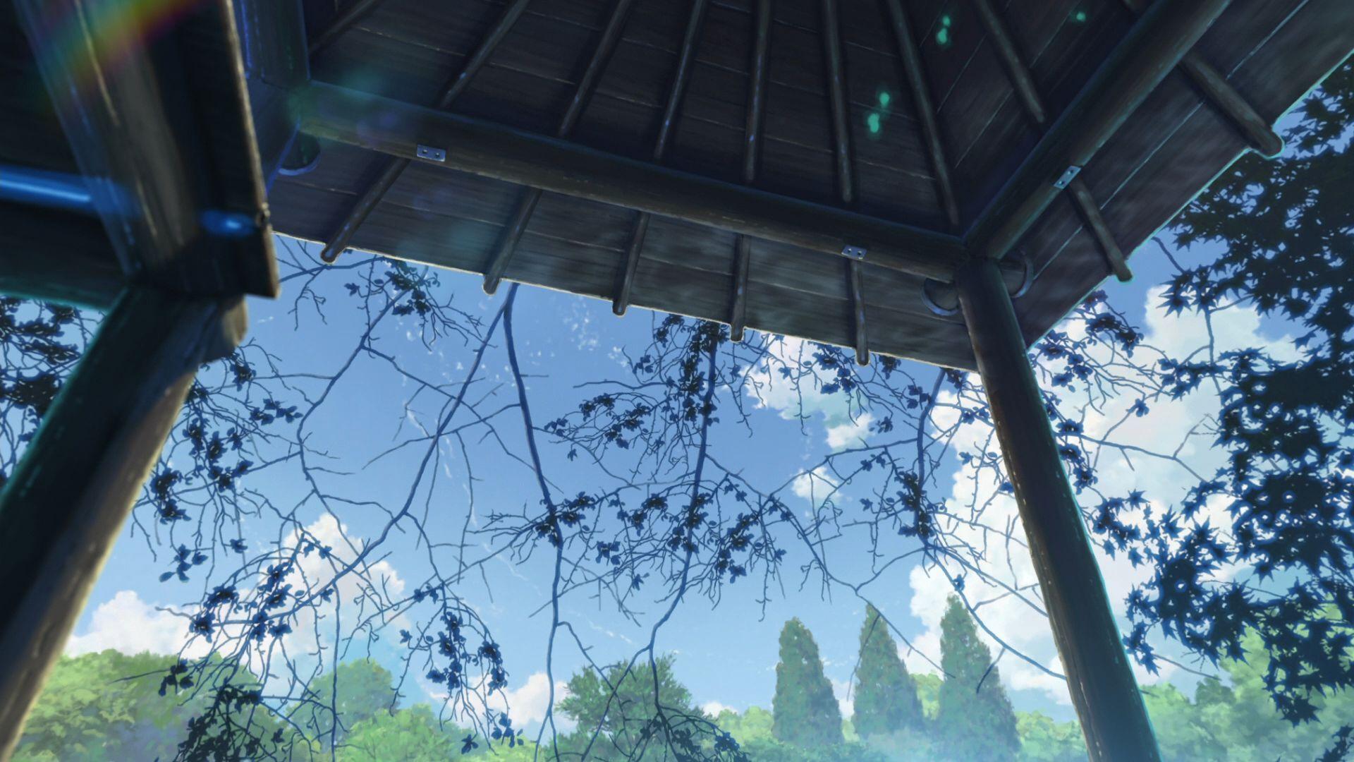 《言叶之庭》里有哪些可以做壁纸的画面? - 知乎