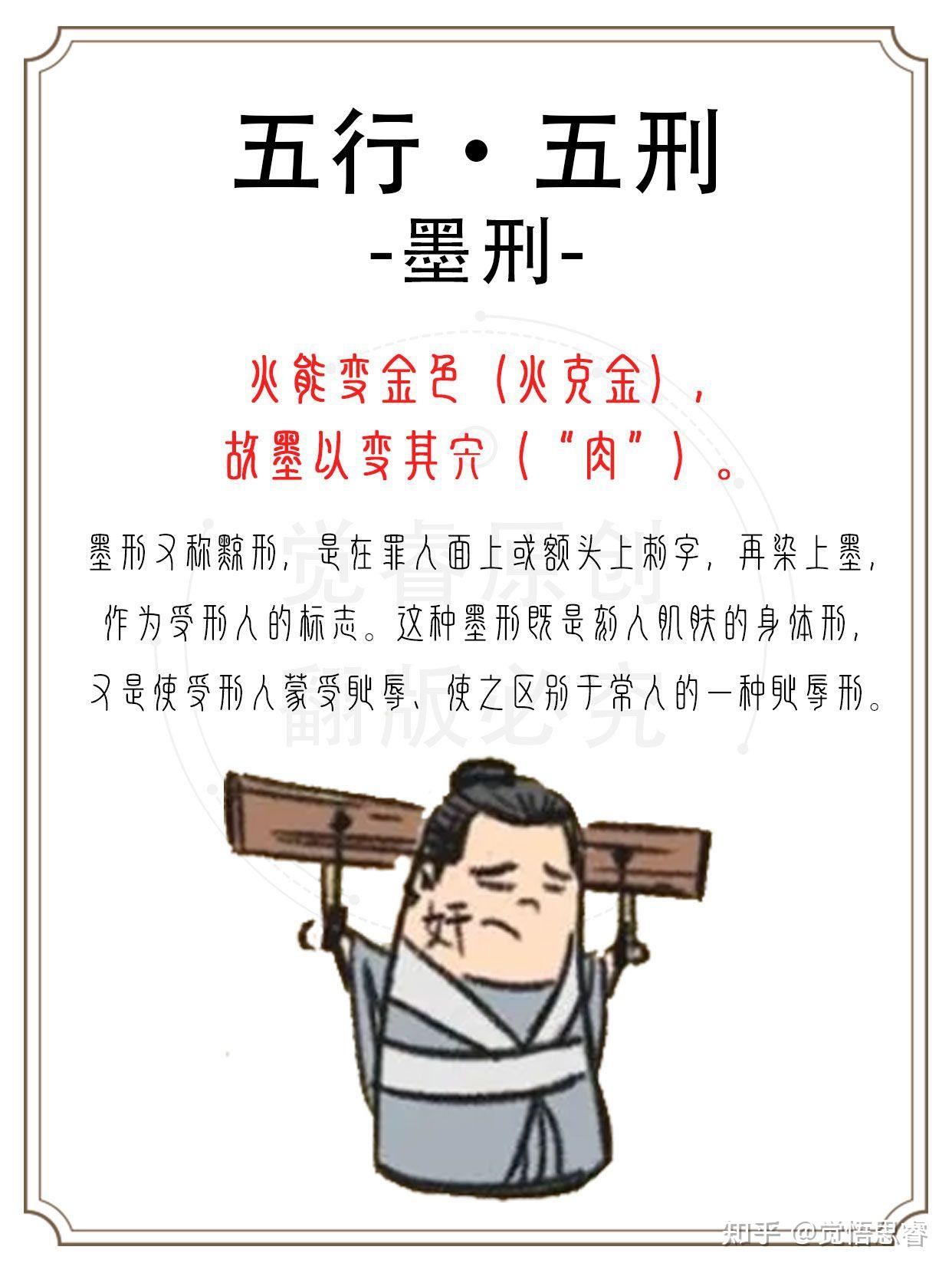 中国古代“五刑”，由五行相克产生的刑罚手段！ - 知乎