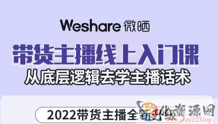 大木子·带货主播线上入门课，从底层逻辑去学主播话术插图