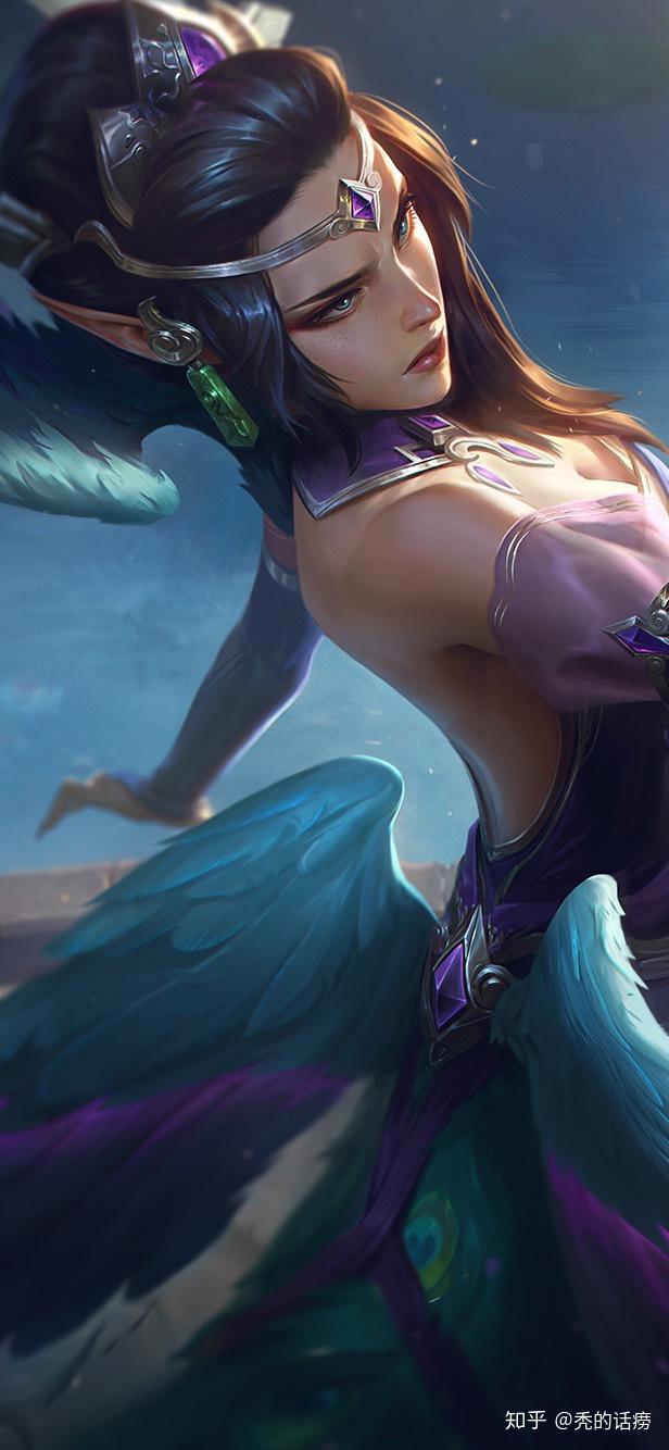 有没有lol莫甘娜的全面屏壁纸