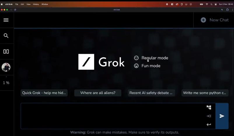 Grok Interface Design 马斯克的 ChatGPT「Grok」,用起来到底怎么样? - 知乎