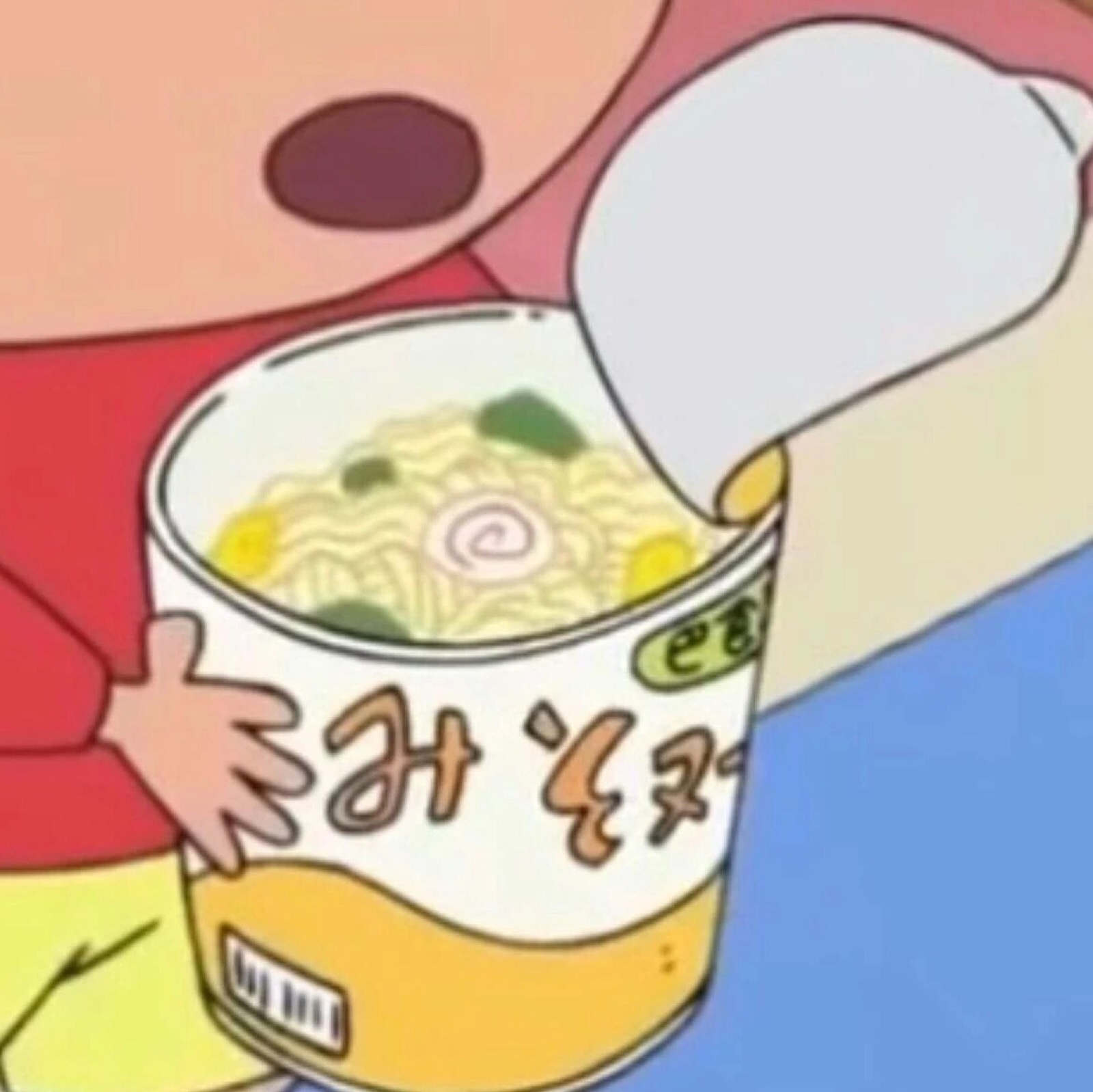 有没有蜡笔小新的情侣头像小新喂饭的那种