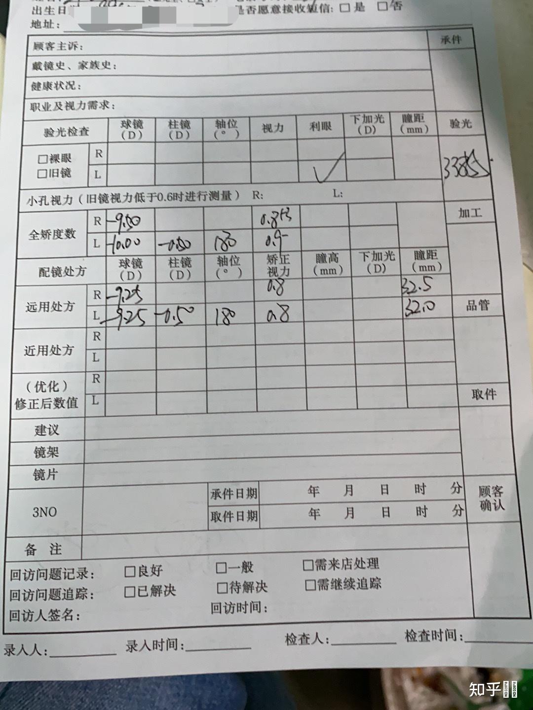 配眼镜处方是什么意思，配眼镜球镜和柱镜什么意思