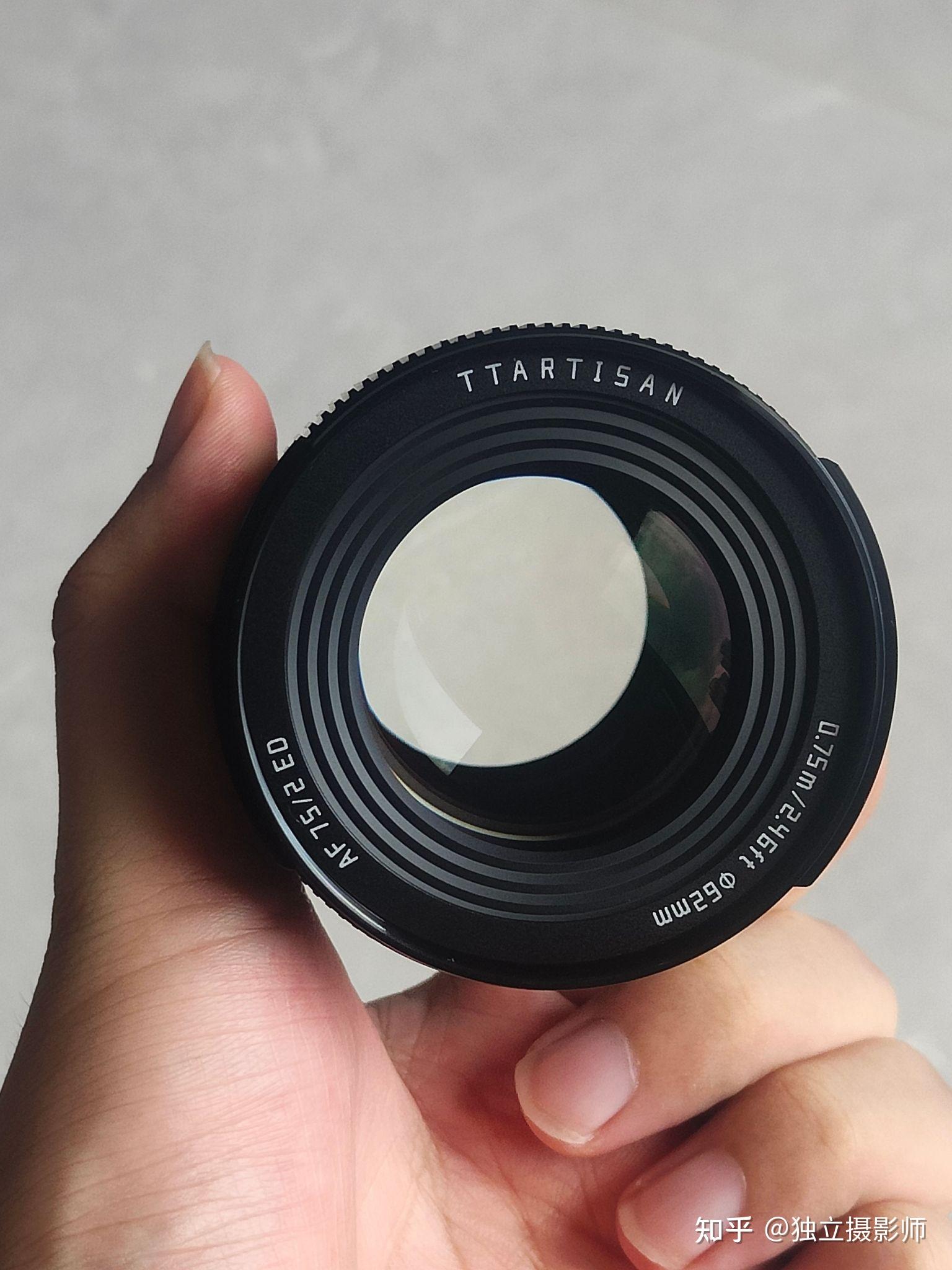 铭匠光学af75mm f2全画幅自动对焦镜头