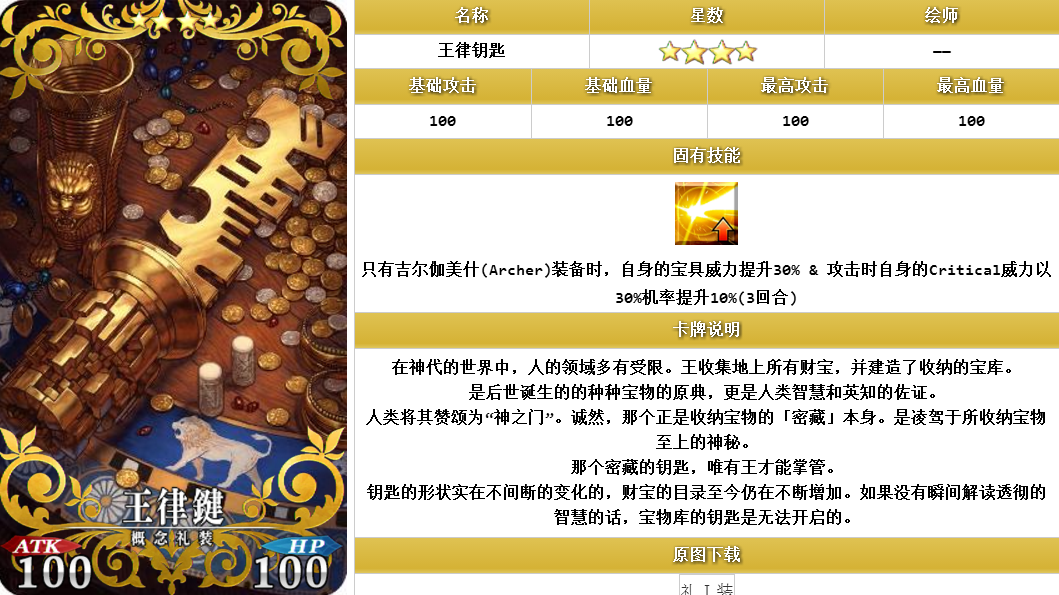 fate里可能出现比金闪闪更适合使用王之财宝的英灵吗?