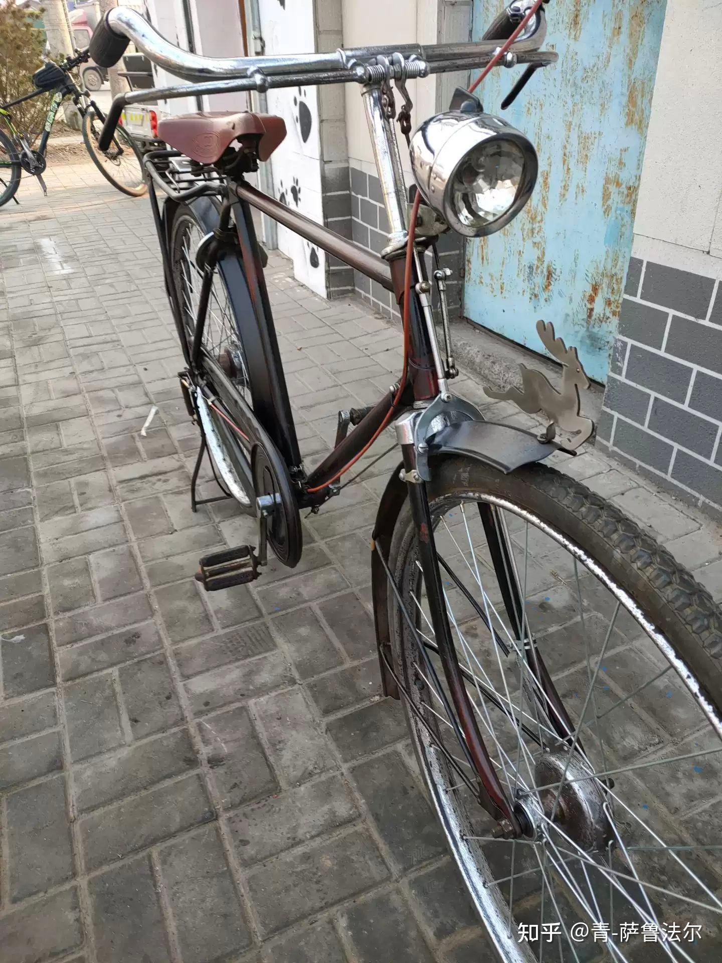 1966年买的28寸双喜牌自行车,所有配件原装,能正常使用,有没有收藏