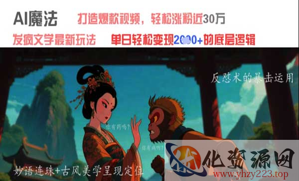 AI魔法发疯文学最新玩法_wwz