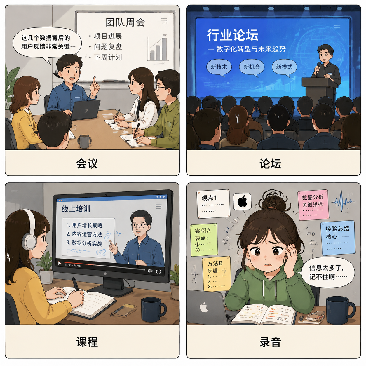 2026真正值得入手的AI办公耳机?实测出门问问 TicNote Pods半开放式AI录音耳机:从录音、总结到知识管理,get整套AI办公工作流,效率翻倍