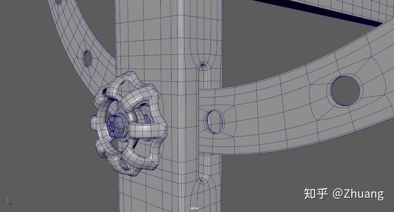 三维建模中,如何优化模型的布线? - 知乎