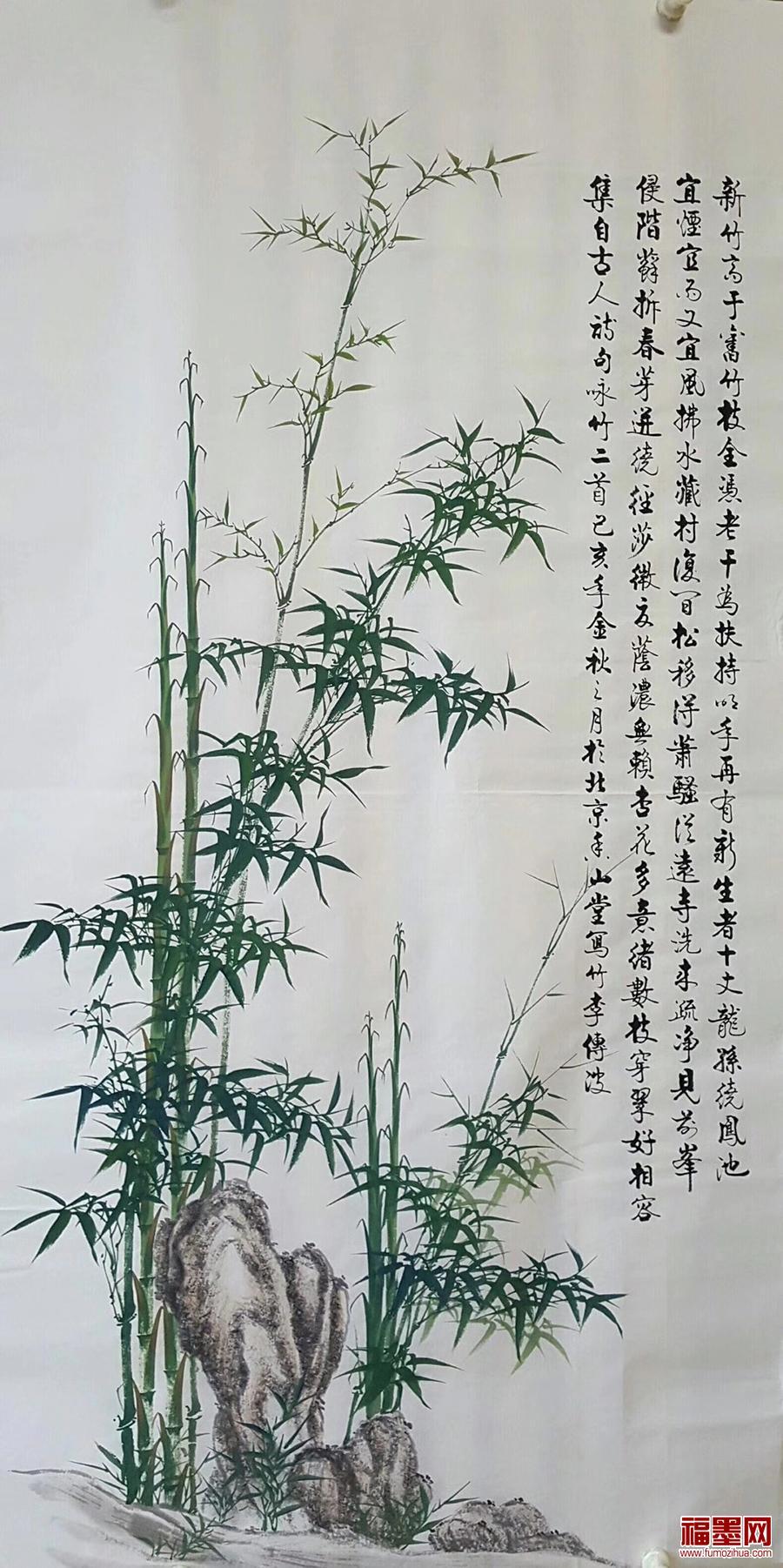国画四君子之一竹在书画之中的地位和国画竹子不同的竹意表达 - 知乎