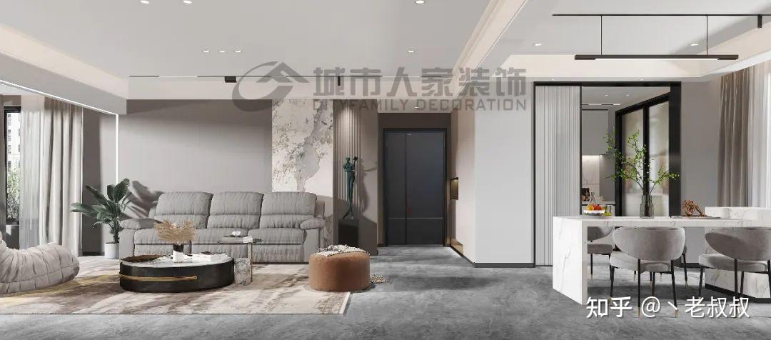 设计效果|纯粹安然的极简空间,素雅治愈 - 知乎