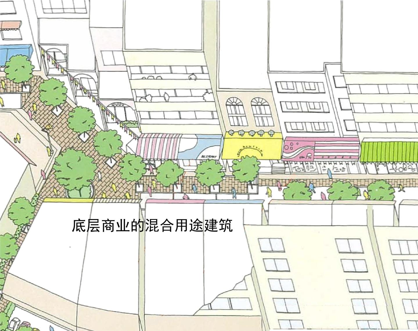 汽车时代日本如何通过“步行专用路”创造高质量的TOD步行社区？横滨仲町台站与中心北站的经验与启示 - 知乎