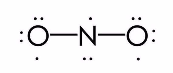 氮气电子式示意图图片