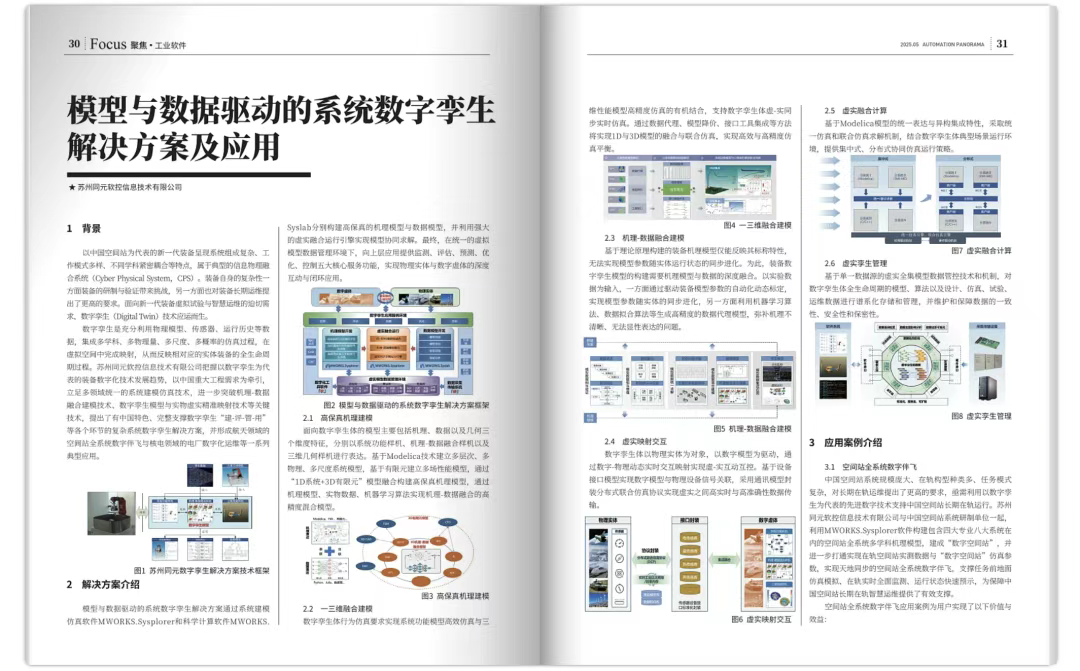 模型与数据驱动的系统数字孪生解决方案及应用 - 知乎