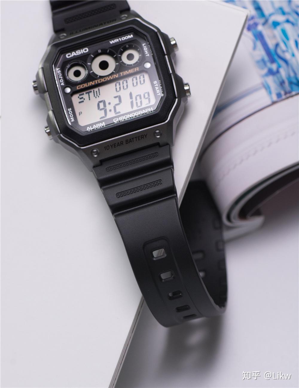 卡西欧f-91w怎么倒计时? - 知乎