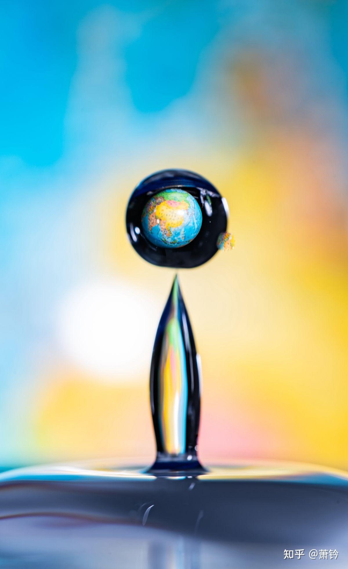 高速摄像机拍到的水滴形状是球形的但是为什么各类影视文化作品中的