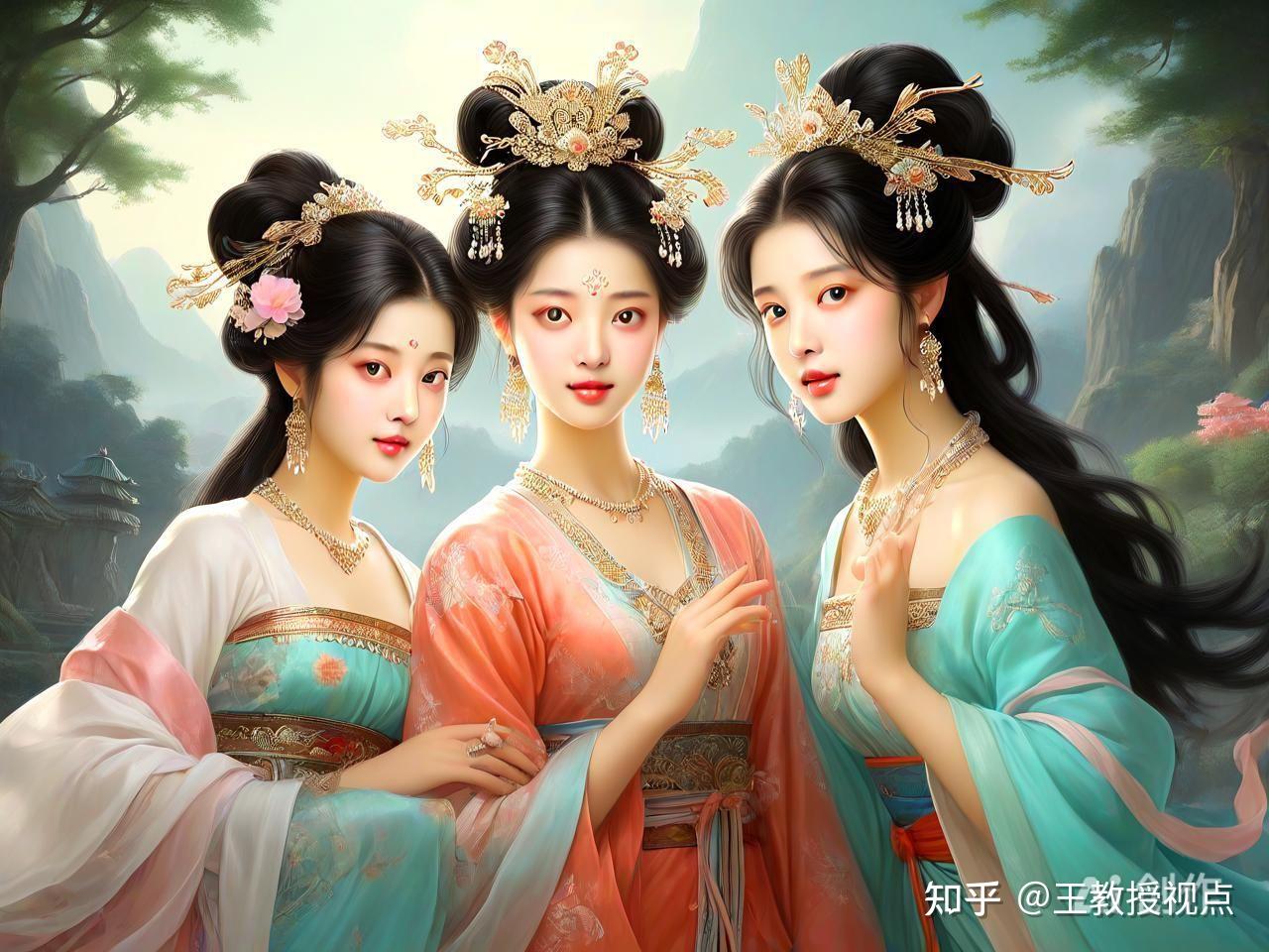 中国古代仙境里的仙女们欣赏：超凡脱俗的绝美风华 - 知乎