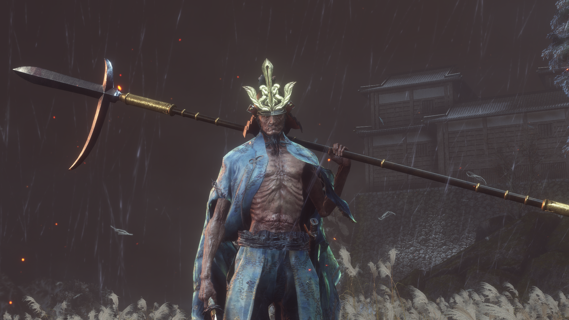 苇名一心第二阶段拔出的片镰枪有什么来历吗? - 知乎