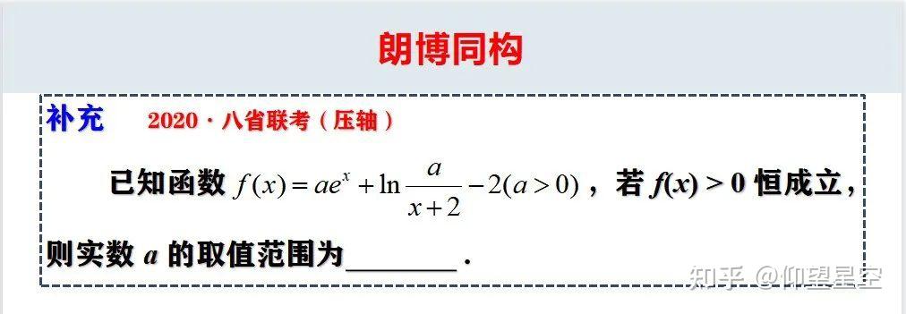 导数专题:切线放缩 - 知乎