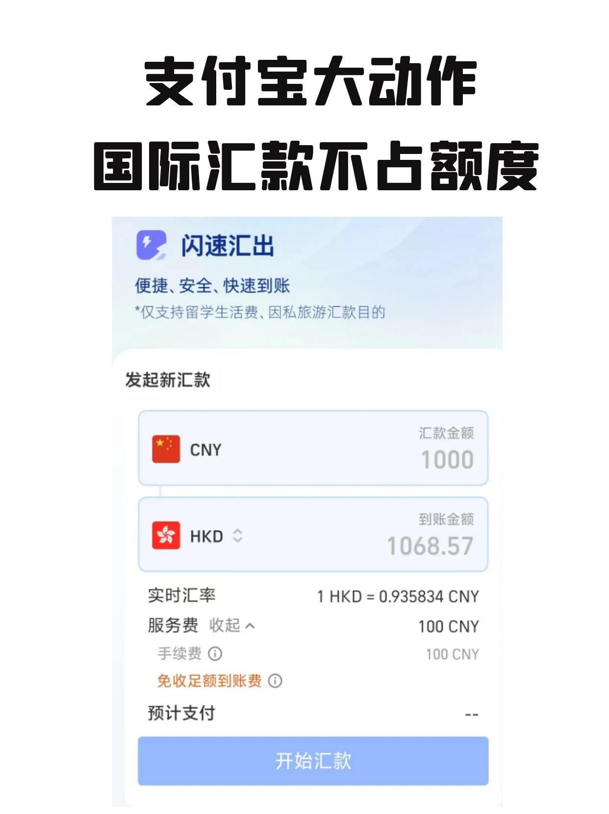 支付宝大动作！人民币汇香港卡不占外汇额度- 知乎