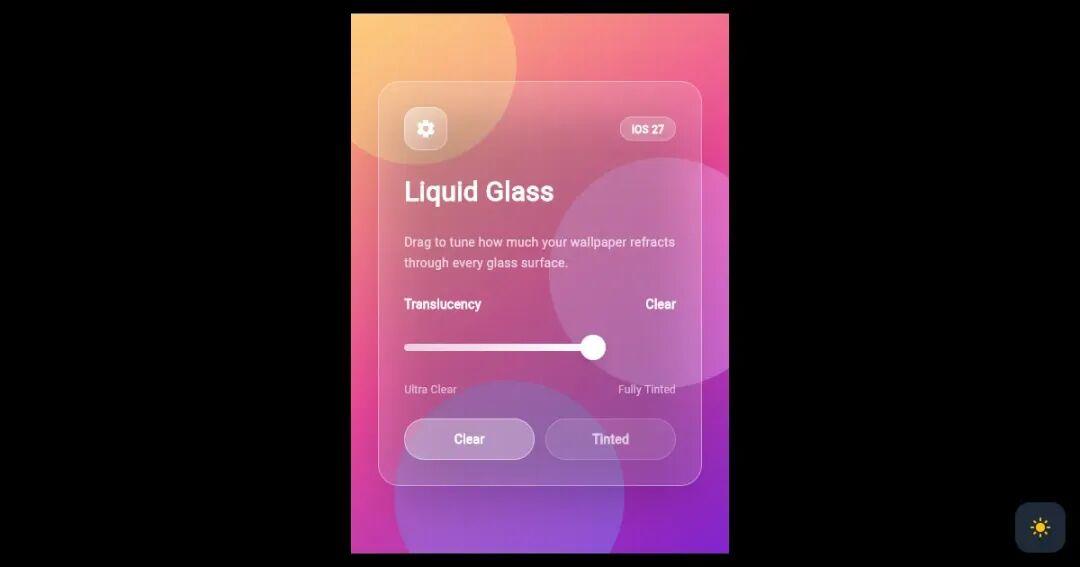 Flutter 低成本实现实现 iOS 27 Liquid Glass：三种“造假”方案 - 知乎