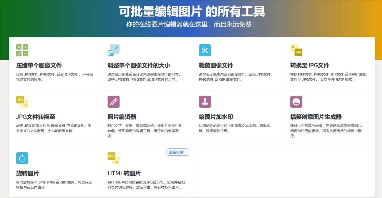 修图无需软件，超多在线图片处理工具汇总 - 知乎
