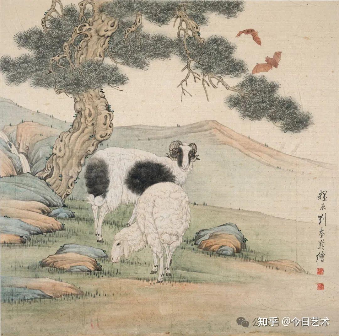 画家刘奎龄花鸟走兽画（40幅） - 知乎