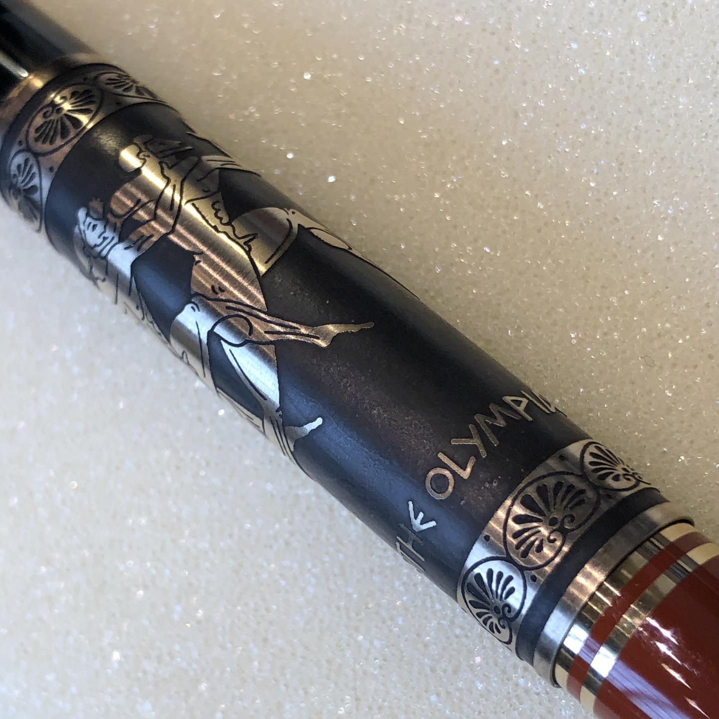 钢笔图鉴第五期--Pelikan_Genesis of the Olympiad - 知乎