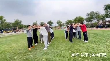 【美诺项目分享】搭桥过河 | 石家庄拓展培训基地,室内户外拓展团建聚会热身游戏项目 - 知乎