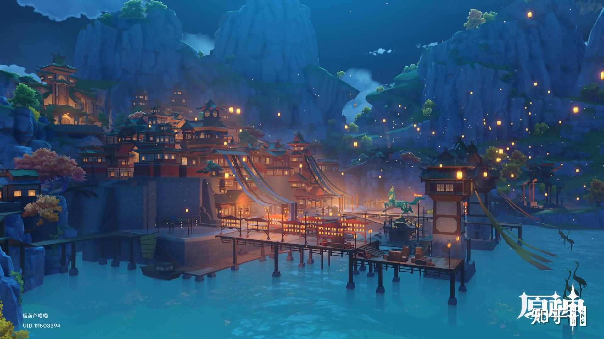 如何评价游戏原神中的节日海灯节