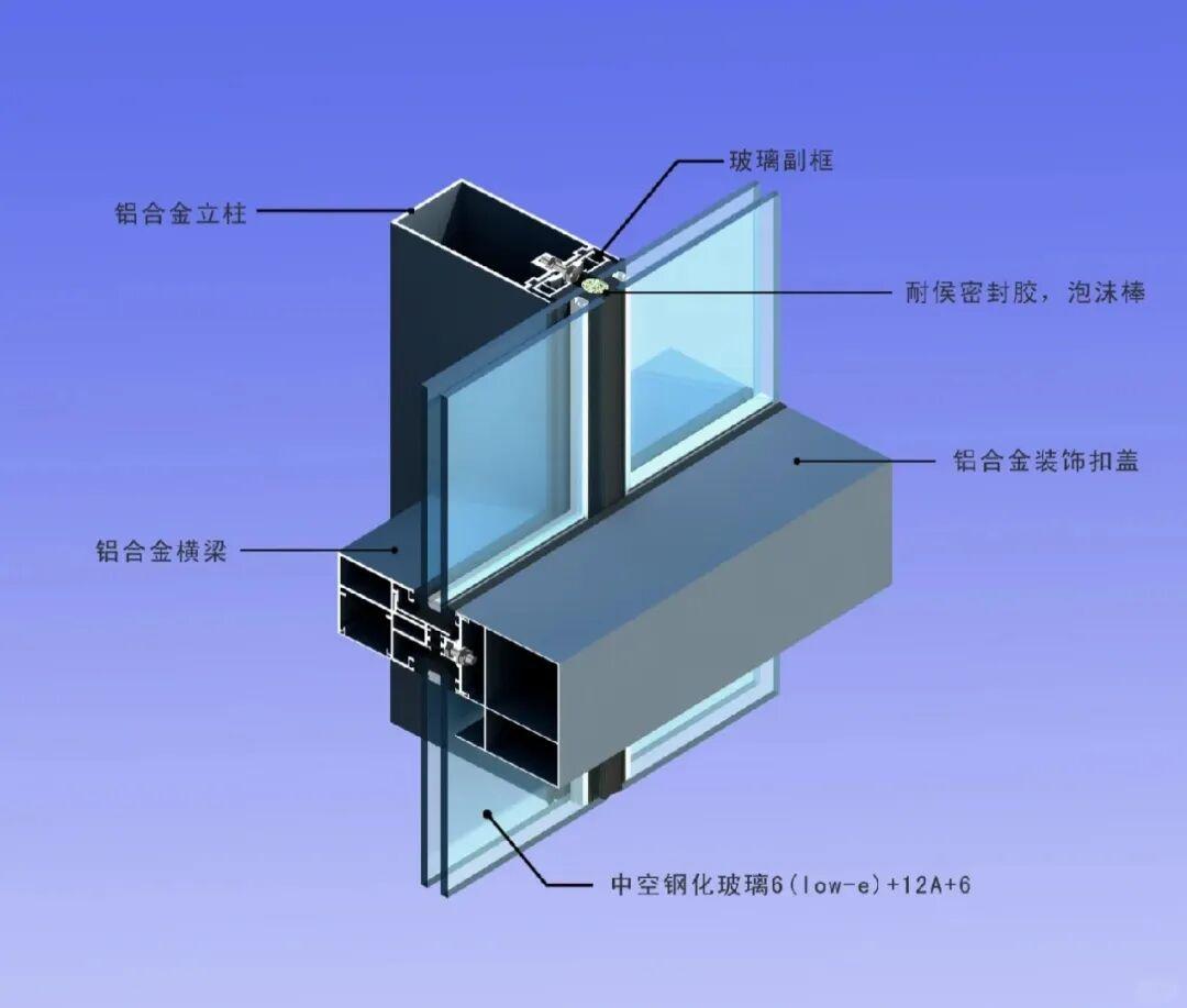 幕墙三维节点图解｜35个常见节点分享 - 知乎