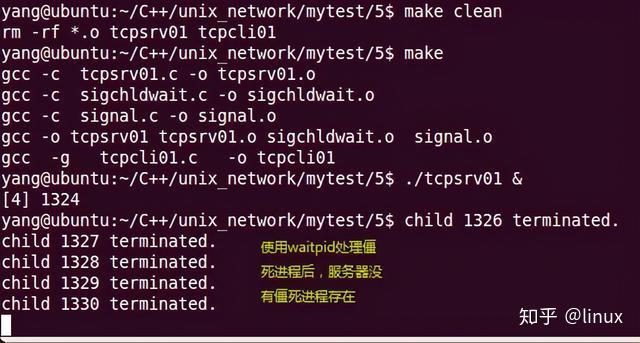 linux下wait/waitpid处理僵死进程详解(SIGCHLD信号) - 知乎