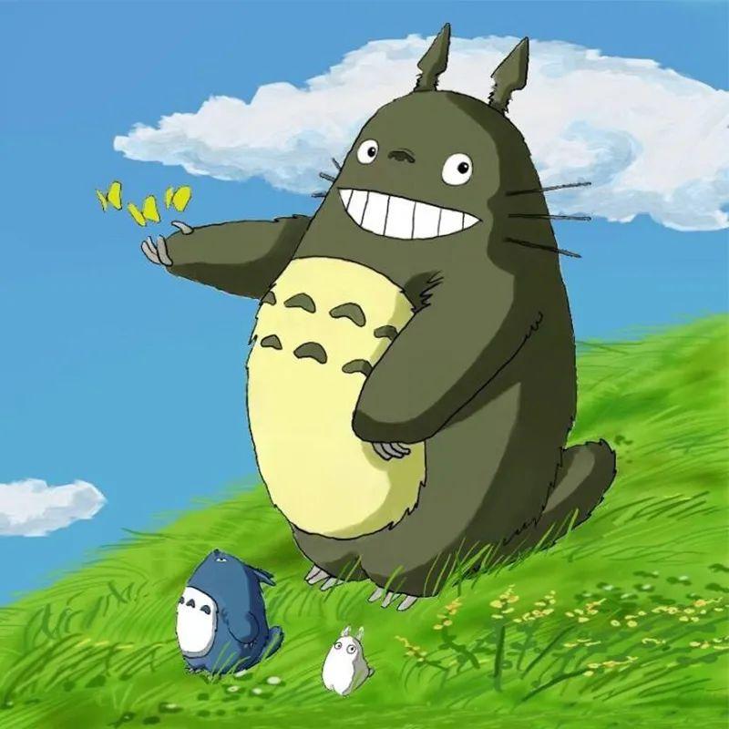 有什么动画电影《龙猫》的可爱头像分享?