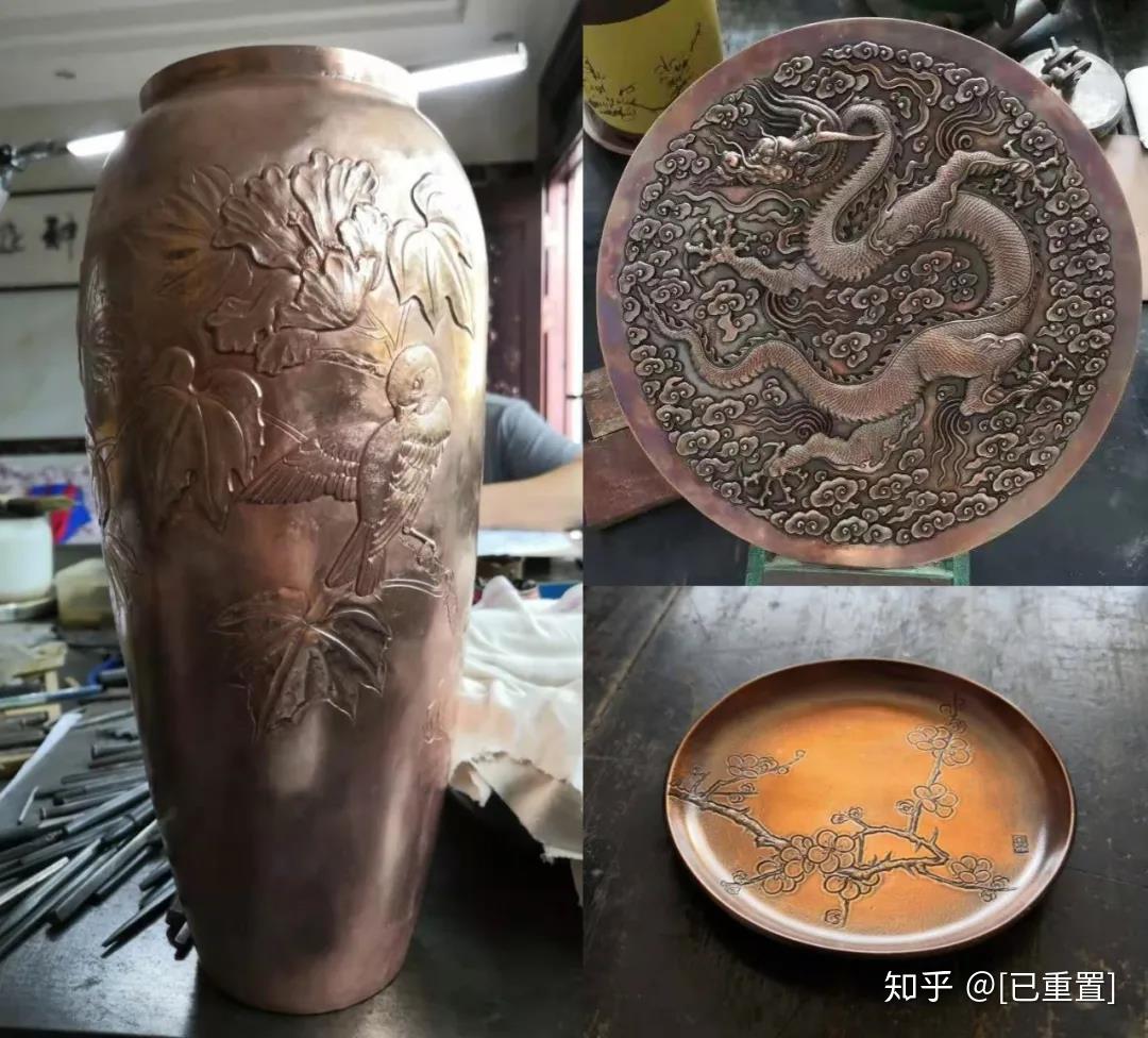 金属錾刻教程 | 精细到难以想象的金工手艺,延续了千年! - 知乎
